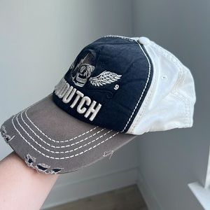 Von Dutch Distressed Baseball Cap